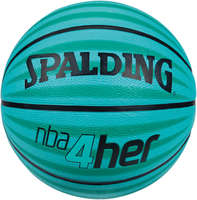 Spalding NBA 4HER basketbal blauw/groen