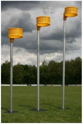Korfbal Paal Aluminium 2,5 meter
