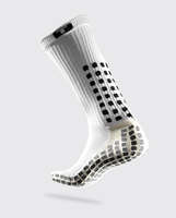 Trusox Voetbalsokken Mid Calf Cusion wit