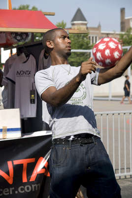 Derbystar Voetbal Monta Replica Streetball rose