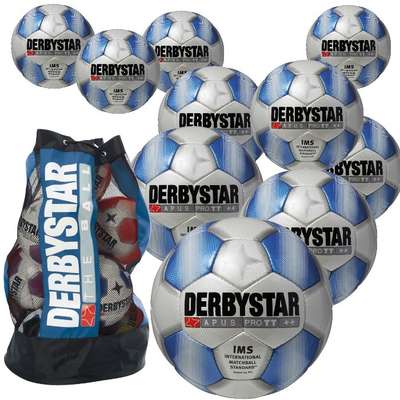 Derbystar Apus Pro TT 10 stuks met gratis ballenzak en pomp