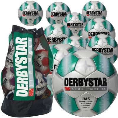 Derbystar Apus Pro TT 10 stuks met gratis ballenzak en pomp