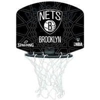 Spalding Miniboard Brooklyn Nets Zwart Grijs