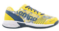 Kempa Schoenen Attack Junior geel grijs wit