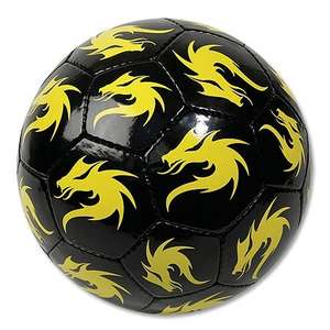 Derbystar Voetbal Monta Replica Streetball Zwart/Geel 