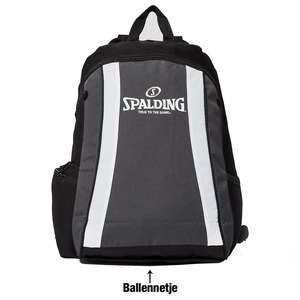 Spalding Backpack met ballennetje