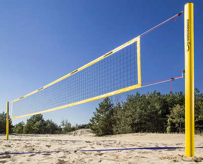 Gameballs Stationaire Beachvolleybal Set Pro Plus