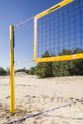 Gameballs Stationaire Beachvolleybal Set Pro Plus