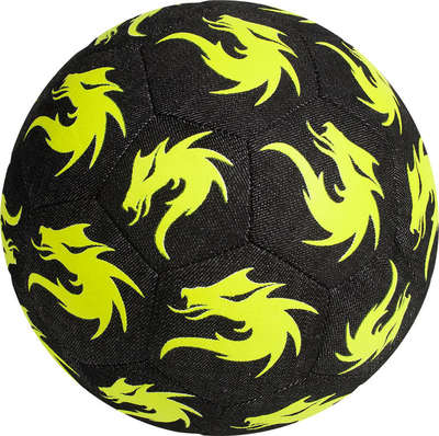 Derbystar Voetbal Monta Streetmatch denim/geel