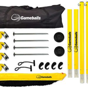 Gameballs Pro-beach Beachvolleybal set mobiel 
