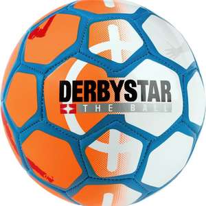 Derbystar Mini Voetbal Bundesliga Brillant Mini Wit zwart petrolblauw maat 1 