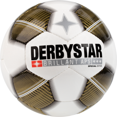 Derbystar Voetbal Brillant APS Special Edition Wit goud wit maat 5 1008 