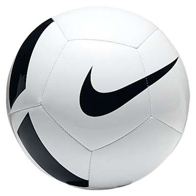Nike Voetbal PITCH TEAM | WIT / ZWART