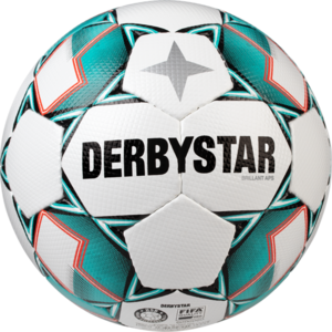 Derbystar Voetbal Brillant APS V20 Wit groen zwart 1738 maat 5