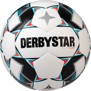 Derbystar Voetbal S-Light DB wit blauw zwart 1027 
